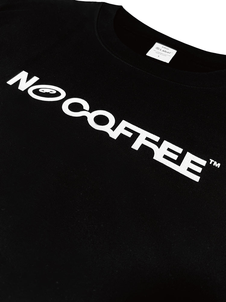 NO COFFEE x ®Label x COIN PARKING DELIVERY Organic Logo T-Shirt