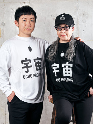 
            
                Load image into Gallery viewer, UCHU BREWING 宇宙 Logo L/S T-Shirt
            
        