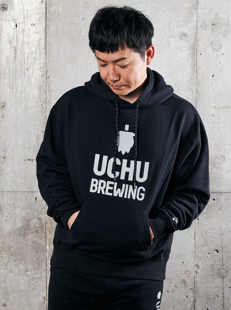 
            
                Load image into Gallery viewer, UCHU BREWING Reflector Logo Hoodie
            
        