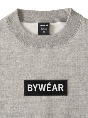 
            
                Load image into Gallery viewer, Grace Woven Patch Crewneck
            
        