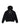 Split Woven Patch Hoodie